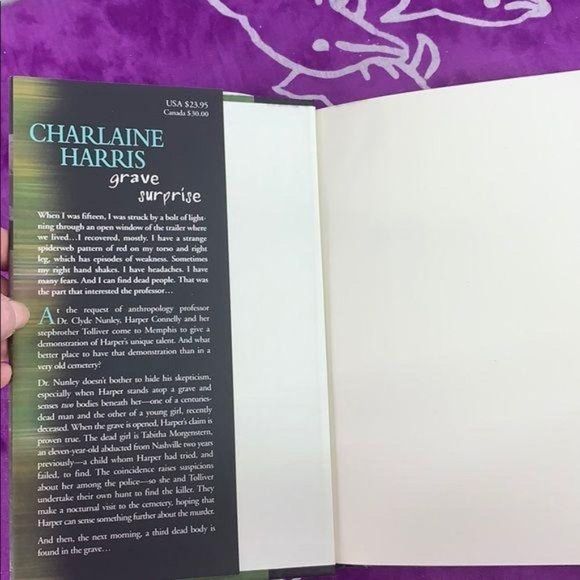 Charlaine Harris Hardback book Grave Surprise New York‎ times bestselling - Picture 5 of 5